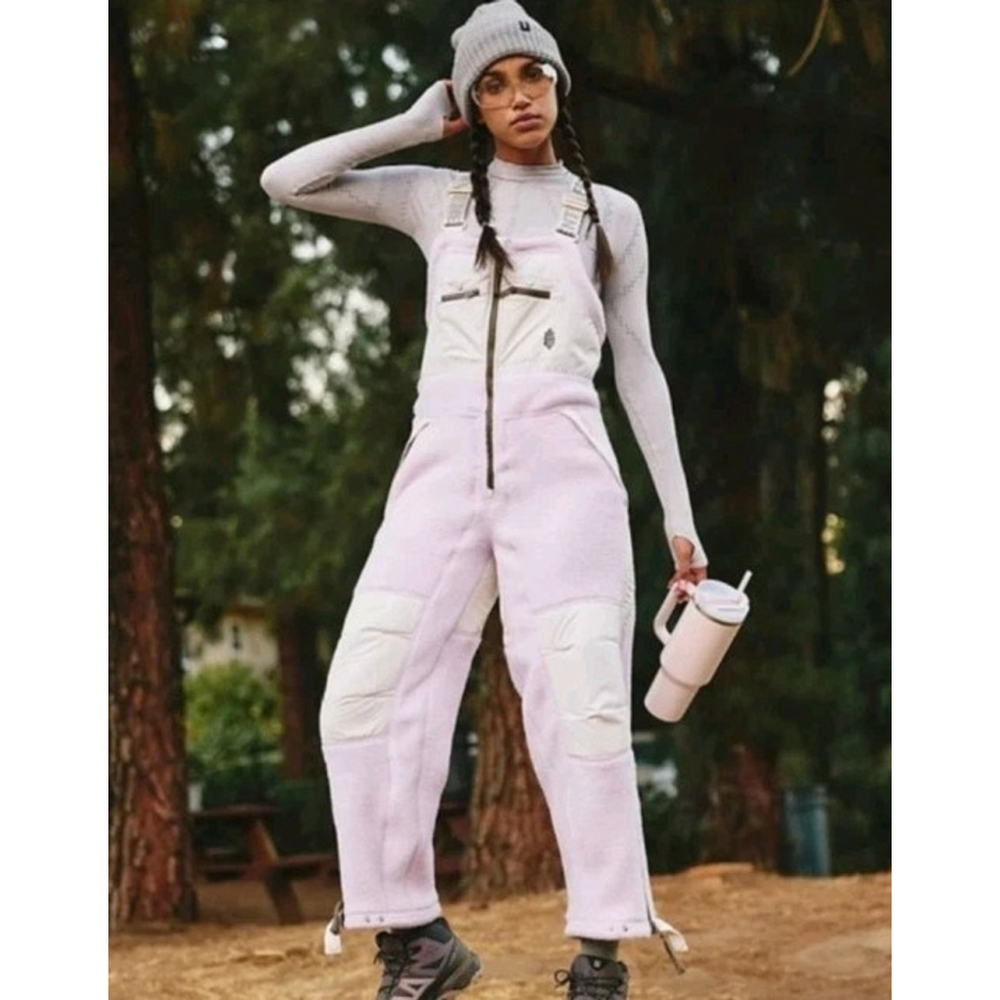 FP Movement by Free People Light Pink Jumpsuit